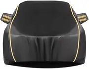 Car Tarpaulin for Mini Cooper R56 |All Weather Full car Cover Outdoor Anti-Scratch Dust-Proof Weatherproof Waterproof Breathable with Driver Door Zipper