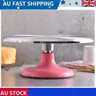 10'' Cake Decorating Turntable Revolving Turntable Aluminium Stand Tool NEW.