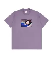 Supreme Snow White Tee 'Dusty Purple ' (FW24) - Size Large