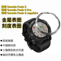 在飛比找蝦皮購物優惠-佳明 Garmin Fenix 6 刻度圈 時速保護環 6 