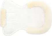 HORZE Harleigh Gel Half Pad with Full Lambskin Padding
