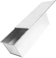 WOONEKY Bread Mold Cover Bread Tin Loaf Pan Lid Japanese Loaf Pan Lid Loaf Tin for Baking