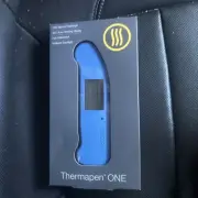 ThermoWorks Thermapen IR+Probe Cooking Smoking Meat Thermometer THS-235-457 Blue