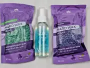 Tress Wellness Hard Wax Beans Peppermint & Lavender + 3.4 oz Pre-Wax Spray
