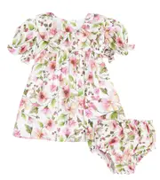 [La Coqueta] La Coqueta Baby Leana cotton dress and bloomers set M 24 pink