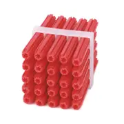 Ramset 6 x 50mm Red Frame Wall Plugs - 25 Pack