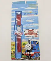 1992 Shining Time Station Thomas the Tank Engine Happy Birthday Watch NEW Vintag