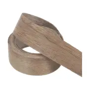 Black Walnut Edge Banding, 1 in x 10 ft Wood Veneer Tape, Pre-glued Flexible