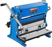 VEVOR Sheet Metal Brake, 305 mm, 3-In-1 Combination Shear Brake Roll Machine, 1 mm Capacity Shear Press Brake with 90° Max Bending Angle, Shears and Slip Roll Machine for Shear Bending Rolling