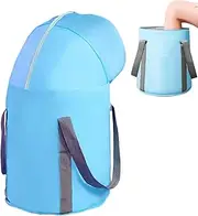 Foot Bath Soaking Bag - Foldable Foot Bath Basin Foot Wash Bag with Knee Cover | Foot Spa Tub Bag Foot Bucket Pedicure Portable Foot Spa Bucket for Laundry, Camping, Outdoor