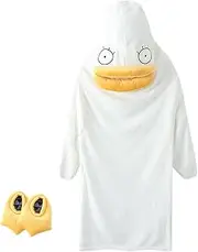 [Meindin] Duck Onesie - Flannel Duck Costume Plush Animal Costume - Animal Costume Unisex for Cosplay, Men, Teenagers, Adult