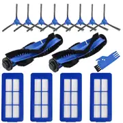 15-Pack Replacement Parts Accessories for RoboVac 11S Max,15C Max, 30C Max G30 Cleaners Sweeping Br