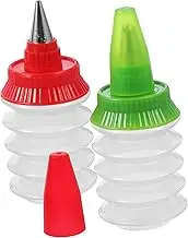 PHENOFICE Cookie Decorating Kit Set of 2 Icing Bottles Ideal for Fondant Icing Cakes Tools Random Color