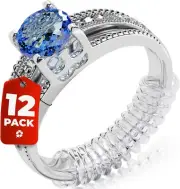 Ring Sizer Adjuster for Loose Rings - 12 Pack, Guards, Spacers & Tighteners, Fit