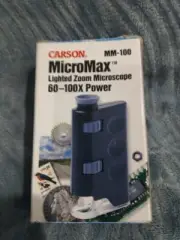 Carson 26800C-MM-100 MicroMax 60x-100x Pocket Microscope