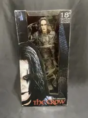 The Crow 18" Motion Activated Sound Eric Draven Action Figure Neca ReelToys USA