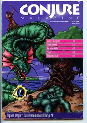 Conjure Magazine Issue #1 Brand New NM Nov/Dec 1994 Game Price Guide H8 Amricons