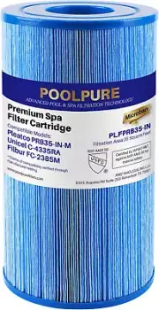 NEW Antimicrobial Spa Filter - Replaces Pleatco PRB35-IN-M, Unicel C-4335RA, Gua
