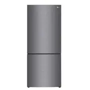LG GB-455UPLE 420L Bottom Mount Fridge Dark Graphite