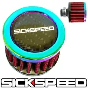 NEO MINI AIR INTAKE VENT FILTER WITH CARBON FIBER FOR VALVE COVER VACUUM P10 (for: Mini)