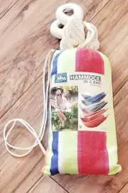 Bliss Hammock 40" wide hammock in a bag w/hand woven rope loops&hanging hardware