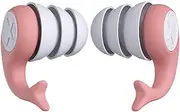Noise Blocking Ear Plugs - Soft Reusable Hearing Protector | Waterproof Silicone Sound Insulation Hearing Protector Bath Equipment