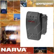 Narva Replacement Off/On Switch With Red LED Suits Switch Panels Blister Pack