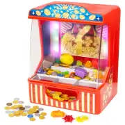 Coin Pusher Game Electronic Carnival Arcade Machine LED Light Music Kids Toy NEW