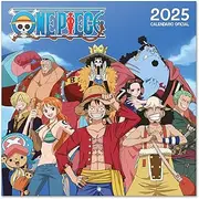 Grupo Erik Wall Calendar 2025 - One Piece | 12" x 12" Square Calendar 2025, Wall Planner 2025, Family Planner Calendar 2025 | One Piece Calendar 2025, One Piece Manga, One Piece Merch