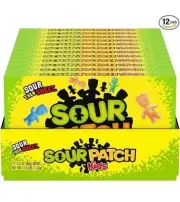 SOUR PATCH KIDS Soft & Chewy Candy, Easter Candy, 12 - 3.5 Oz Boxes