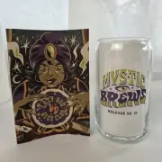 Lazy Dog Beer Club Glass #23 Cup Collectable Mystic Brews Fortune Teller NIB