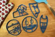 Nightmare Before Christmas Cookie Cutters -Lock, Shock, Barrel, Oogie Boogie, Fi