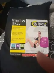 SERIES 8 FITNESS EXERCISE BALL GRAY 65cm / 26" BNIB