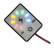 Battery Capacity Indicator Meter Power Tester 12V LED Light Display Monitor