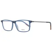 Ermenegildo Zegna ER-1053502 Men Blue Optical Frame Plastic Rectangle Eyeglasses