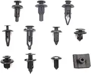 CHENGHAO Universa Fit for Toyota Sets Box Auto Plastic Bumper Fender Trunk Retaining Clip Black Push in Fastener Rivet (Color Name : Purple)