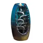 Waterfall Incense for Burner Ceramic Incense Holder with 20 Backflow Cones for H