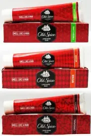 OLD SPICE Lather Shaving Cream {ORIGINAL, MUSK, FRESH LIME} 70g Tubes
