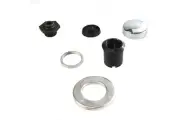 Triple Tree Stem Bolt and Cover Kit fits Harley Davidson