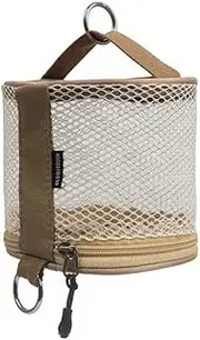 Portable Camping Toilet Paper Holder,1Pc Camping Toilet Paper Holder,Oxford Cloth Camping Tissue Holder Bag,Camping Toilet Holder Napkin Storage Bag,Tissue Holder Foldable Roll Storage Bag (White)