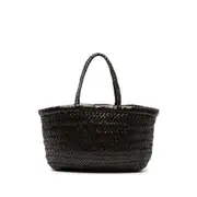 [Dragon Diffusion] Dragon Diffusion Interwoven Leather Tote Bag