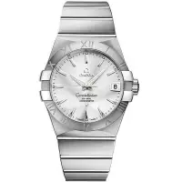 在飛比找Yahoo!奇摩拍賣優惠-瑞士歐米茄星座系列機械男錶 鋼帶手錶123.10.38.21