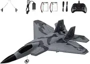 yuksok RC Plane Remote Control RC Plane 2 Channel Remote Control, 2.4GHz Radio Control FX622 Jet, 2 Batteries