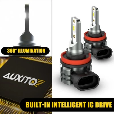 AUXITO 2X H8 H11 4000LM LED Fog Light Bulbs Driving For Auto Lamp 200%+Bright AU (for: Porsche)