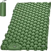 zolyet 2 Person Lightweight Camping Mat Portable Air Mattr Backpacking Sleeping Pad Green