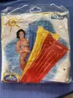 Pool Float Mattress Lounge Intex Wet Set 72"x27" Yellow Air Mat 2001 Summer New