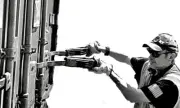 Commercial Trailer Shipping Container Door Handle Leverage Tool Enhanced Pers...