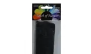 Chenille Pipe Cleaner Stems Black (6x9mm, 12") 25pcs/pkg