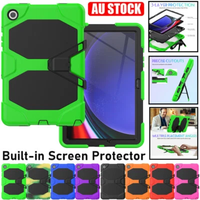 For Samsung Galaxy Tab A9 Plus A9+ Case Heavy Duty Shockproof Stand Screen Cover