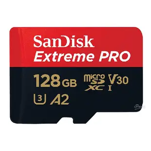 【SanDisk】128G 64G EXTREME PRO MicroSD A2 U3 記憶卡 讀200 寫90